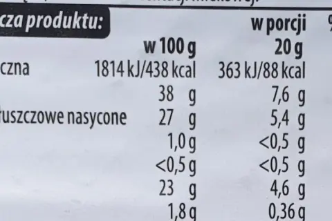 Ser owczy ile kcal - odkryj kalorie i wartości odżywcze sera owczego