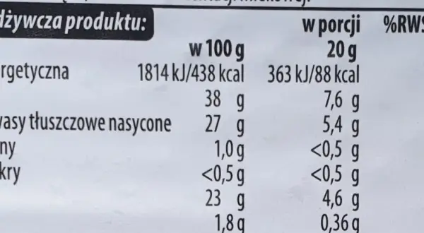 Ser owczy ile kcal - odkryj kalorie i wartości odżywcze sera owczego